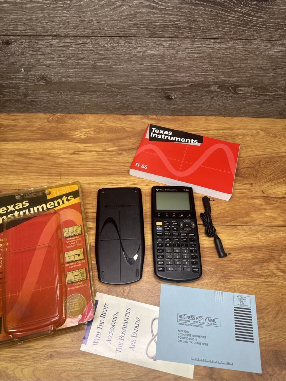 Vintage 1997 Texas Instruments TI-86 Graphing Calculator